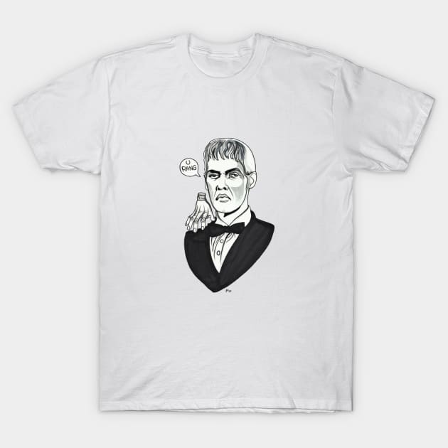 Lurch and Thing T-Shirt by jilliandohertyart